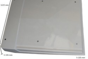 Tettuccio parapioggia trattore Fiat 45/66