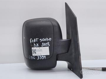 SPECCHIO SPECCHIETTO RETROVISORE DESTRO DX FIAT Sc