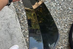 Spoiler tetto universal-Hatchback 99cm Nero lucido