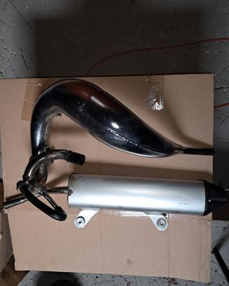 scarico originale hm 50 