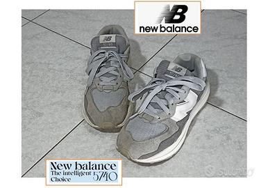 Sneakers New Balance 5740 pelle n.42 leather shoes