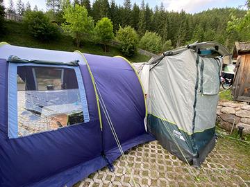 kit campeggio tenda