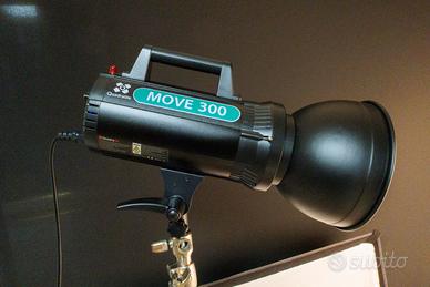 2 FLASH STUDIO QUADRALITE(GODOX)+2STATIVI+3SOFTBOX