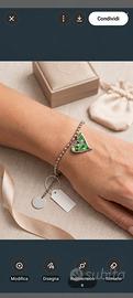 Bracciale d'Acciaio Sweet Years Cuore Camouflage