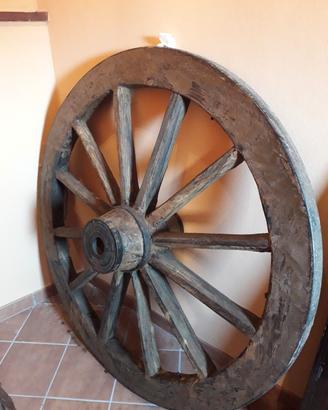 ruota carro antica