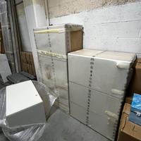 Pensili bagno bianchi anti-umidità