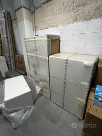 Pensili bagno bianchi anti-umidità