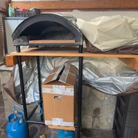 Forno a gas per pizza