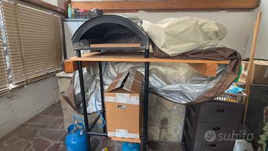 Forno a gas per pizza