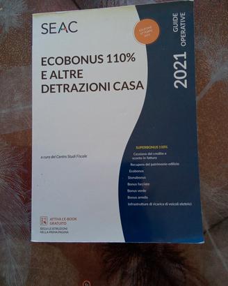 libro SEAC edizione 110% e altre detrazioni casa