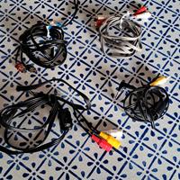 lotto 4 cavi stereo audio video