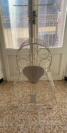 Portabottiglie in ferro battuto