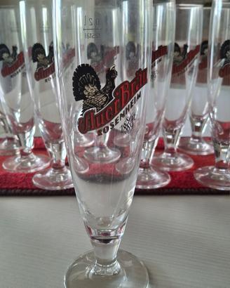 12 eleganti calici birra da lt. 0.20