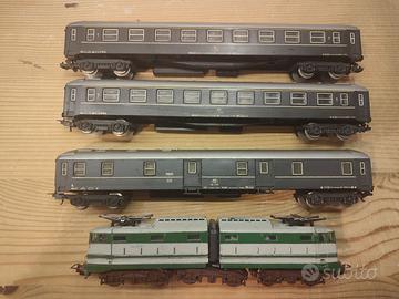 LIMA H0 CONVOGLIO FS E 646 PASSEGGERI