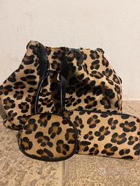 Borsa Pelletteria Marant leopardata
