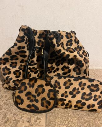 Borsa Pelletteria Marant leopardata