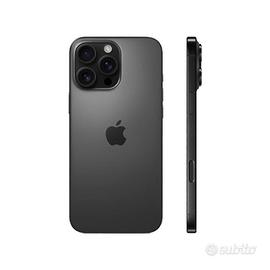 IPHONE 16 PRO MAX - 512 GB - TITANIO NERO