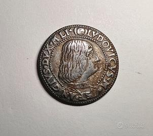 Riproduzione testone d’argento