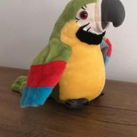 Pappagallo PELUCHE INTERATTIVO E PARLANTE