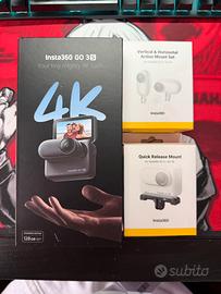 Insta 360 Go 3S Nero 128Gb + accessori