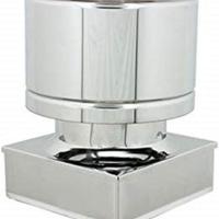 Terminale circolare 4 venti per canne