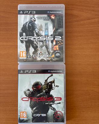Crysis 2 + Crysis 3 per PS3