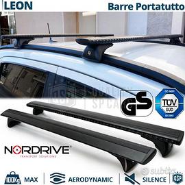 Barre da Tetto per Cupra Leon SW in Alluminio Nero