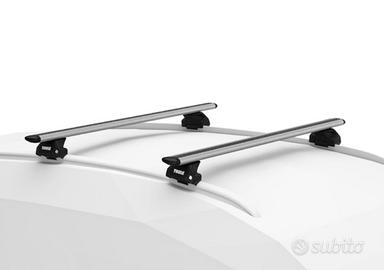 NUOVO:  Barre tetto + 2 portabici THULE