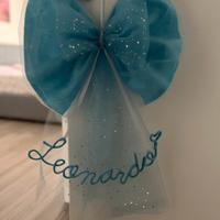 Fiocco nascita personalizzato