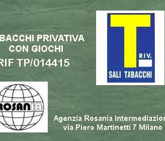 Tabacchi privativa scommesse (rif. tp/014415)