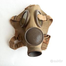 WW2 Maschera antigas Pirelli modello P35 originale