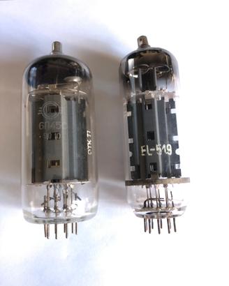 Valvole tube "nuove"el519/509 leggi bene