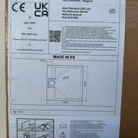 Piatto doccia Ideal Standard 70x70  filo pavimento