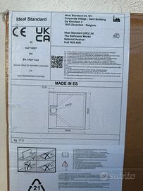 Piatto doccia Ideal Standard 70x70  filo pavimento