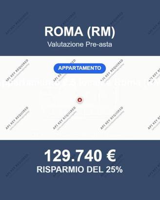 Immobile in asta di 123 m² a Roma