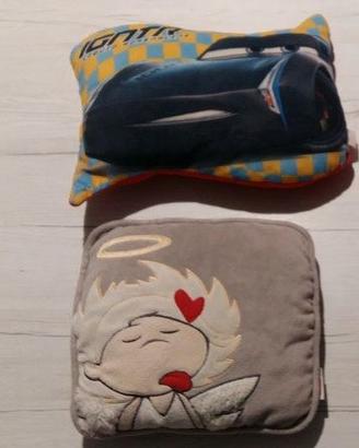 Set N.2 Cuscini bambini Cars e angioletto
