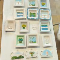 Lotto 15 Ceramiche ROBCA - Quadretti e Appendini