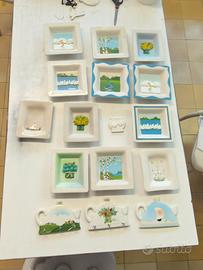 Lotto 15 Ceramiche ROBCA - Quadretti e Appendini