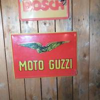 Targa Pubblicitaria Moto Guzzi 