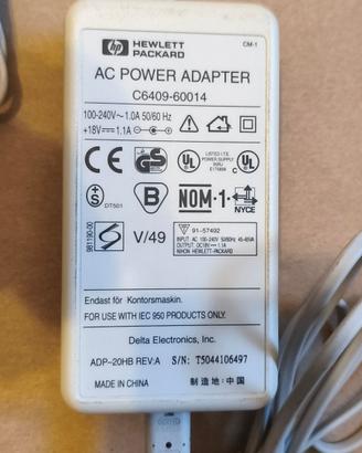 Alimentatore HP 18v  1.1a C6409-60014