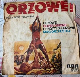 45 giri  di   Orzowei  Oliver Onions