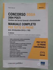 Manuale Concorso DSGA 2019 Maggioli