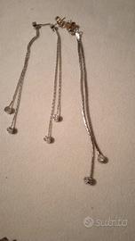 orecchini lunghi, due tipi