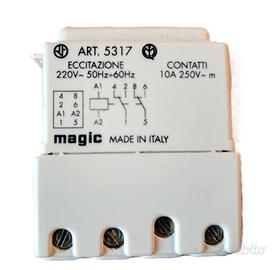 BTICINO MAGIC 5317 RELE MONOSTABILE 220V AC
