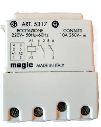 BTICINO MAGIC 5317 RELE MONOSTABILE 220V AC