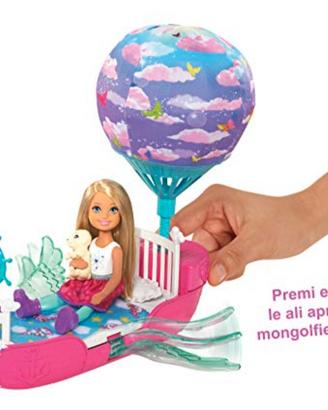 Barbie magica Chelsea barca mongolfiera