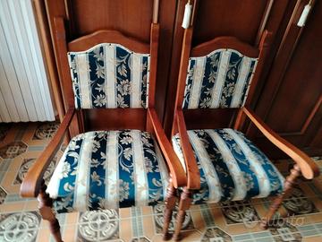 Poltroncine in legno