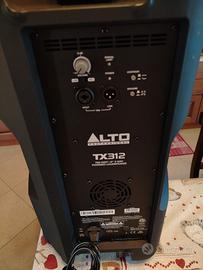 casse alto tx 312 700 watt x2 praticamente nuove