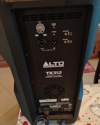casse alto tx 312 700 watt x2 praticamente nuove