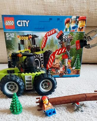 LEGO City 60181 - Trattore Forestale 